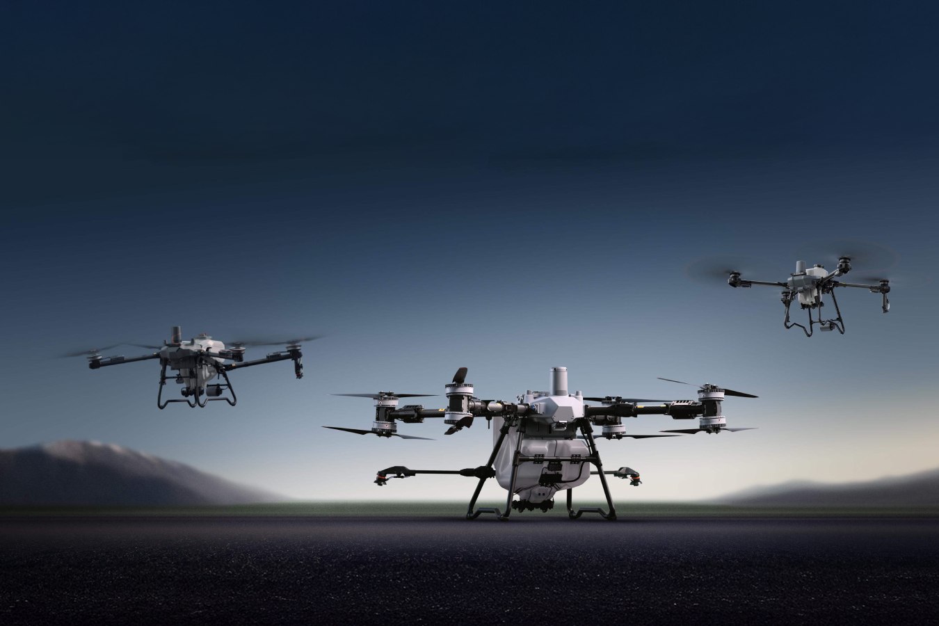 DJI lanza en Europa sus nuevos drones agrícolas: T100, T70P y T25P